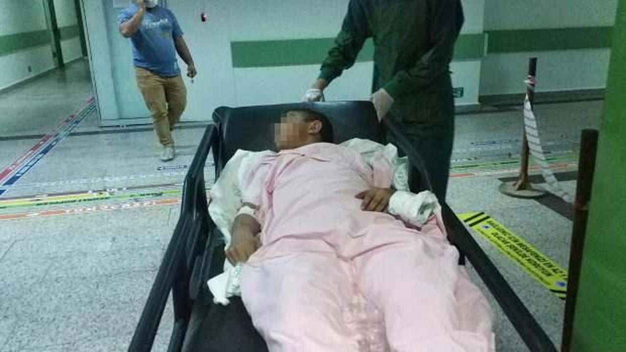 Samsun'da silahlı dehşet: 1'i çocuk 2 yaralı