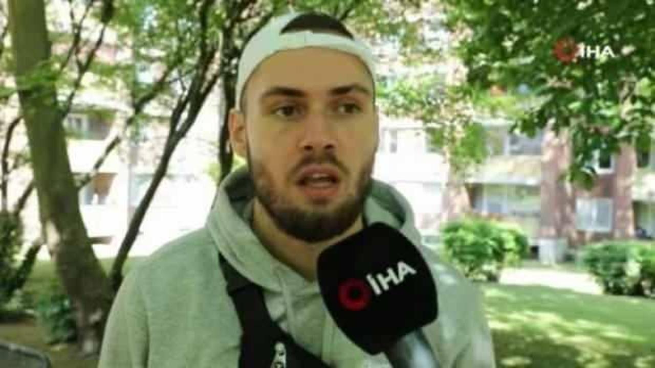Alman polisi Maske takmayan Türk gencinin burnunu kırdı