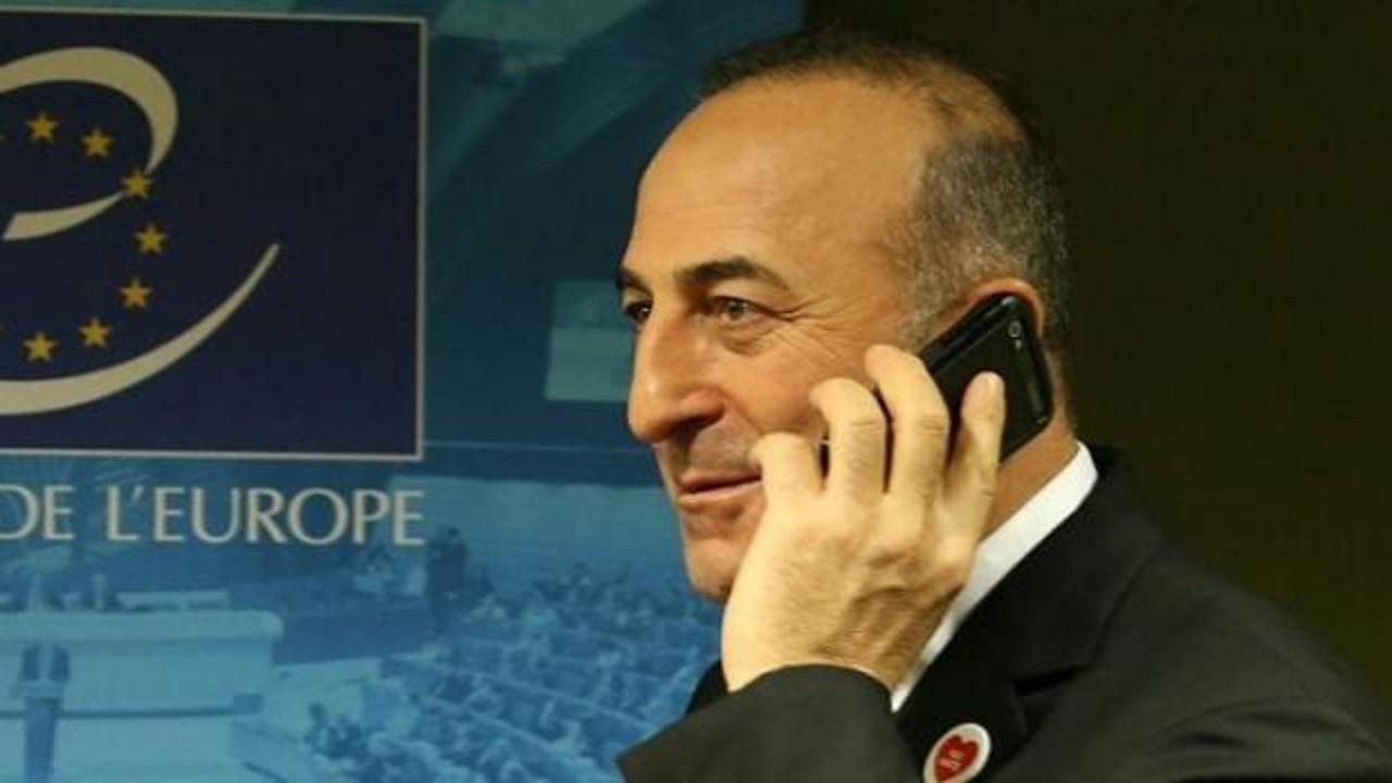 Bakan Çavuşoğlu'ndan Libya telefonu