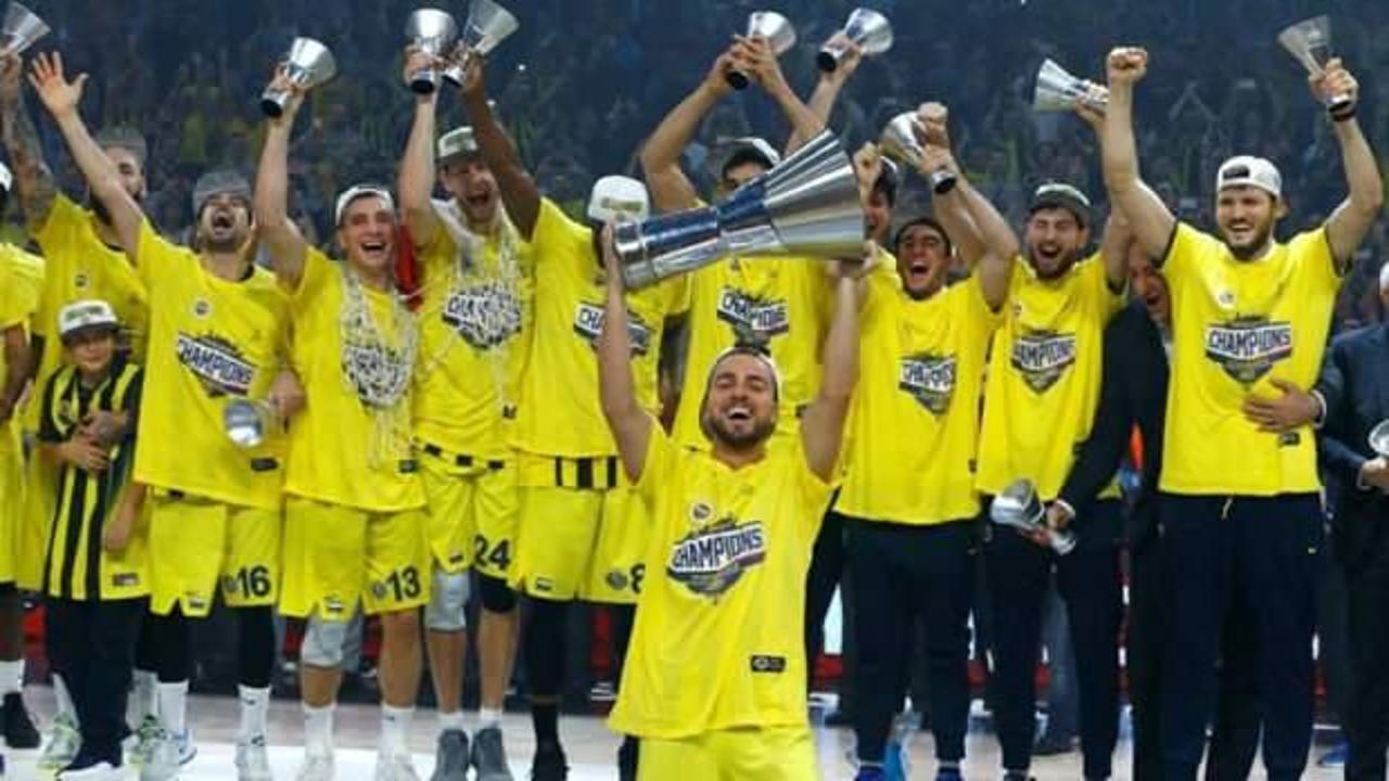 Fenerbahçe, Euroleague şampiyonluğunun 3. yılını kutladı