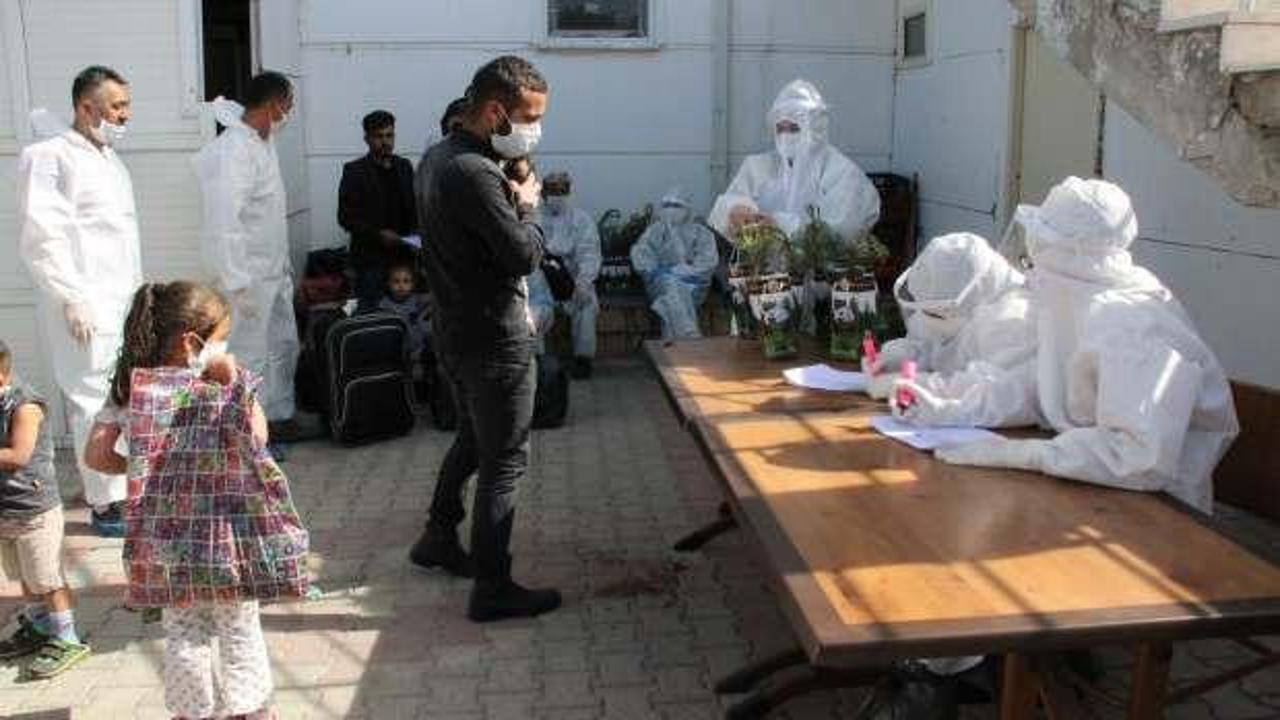 Karaman'da test sonucu negatif çıkan 288 kişiye bayram tahliyesi