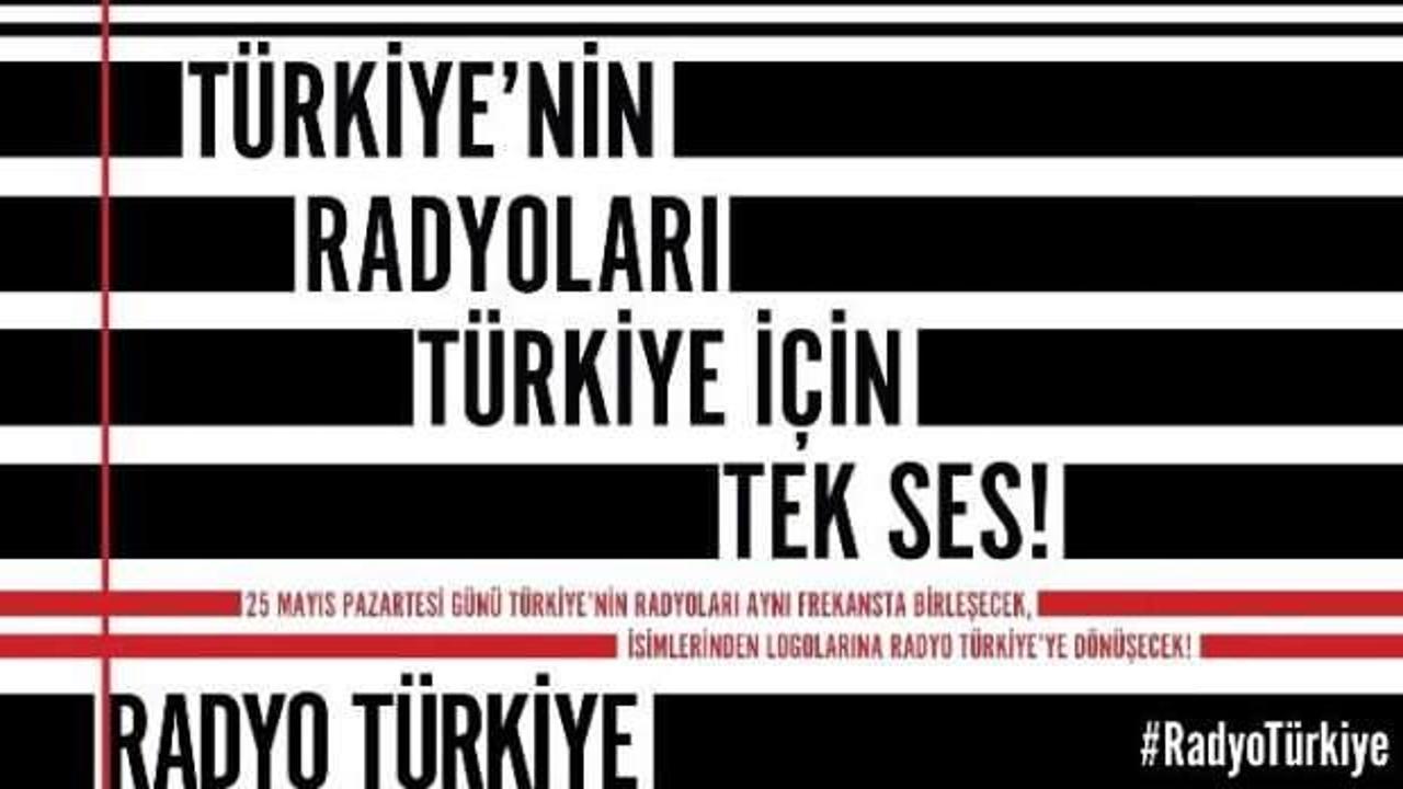 Türkiye'nin radyoları Türkiye için tek ses!