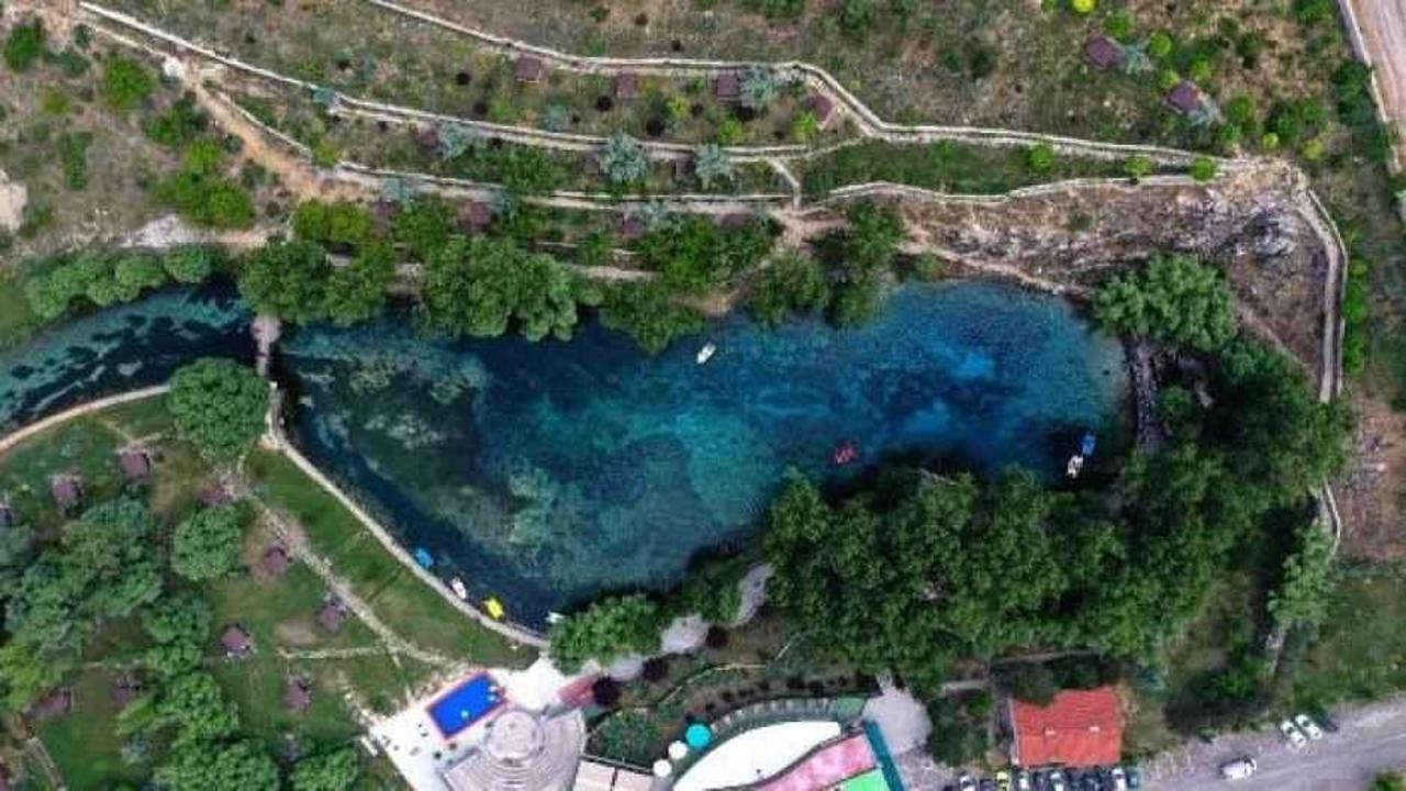 Sivas'ın doğal akvaryumu "Gökpınar Gölü"