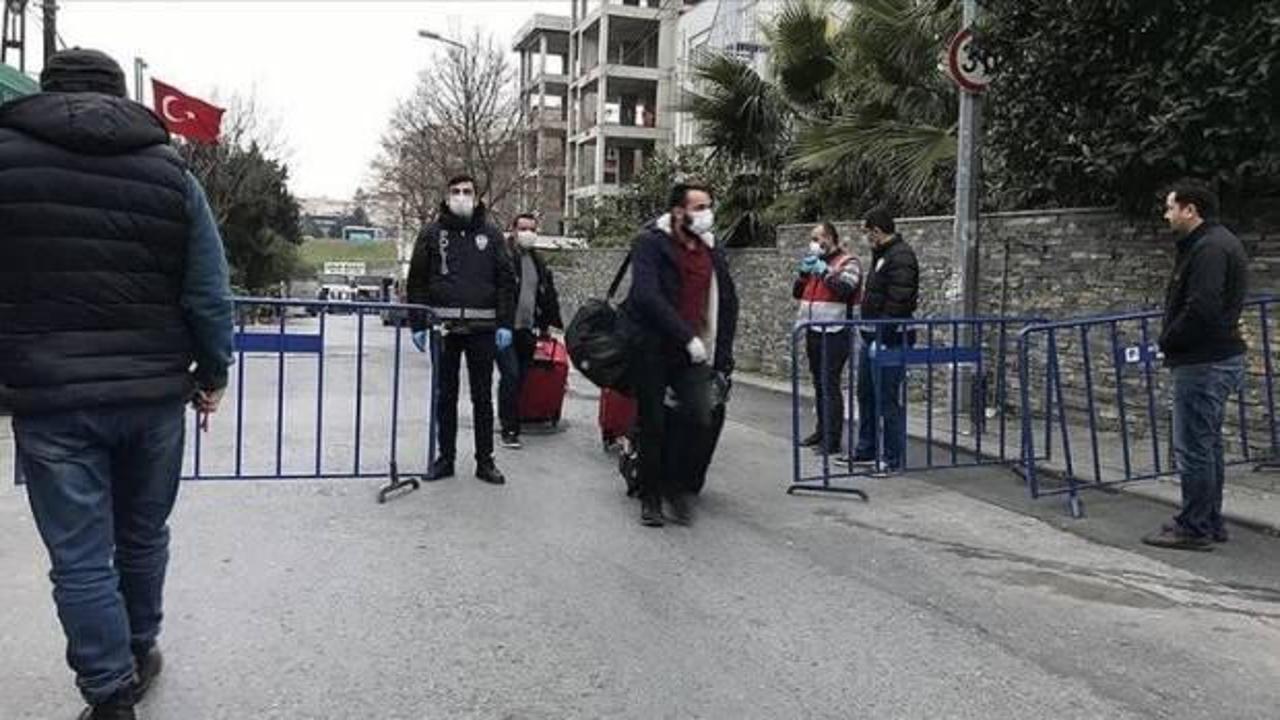 Sivas'ta karantinada tutulan 305 kişi tahliye edildi