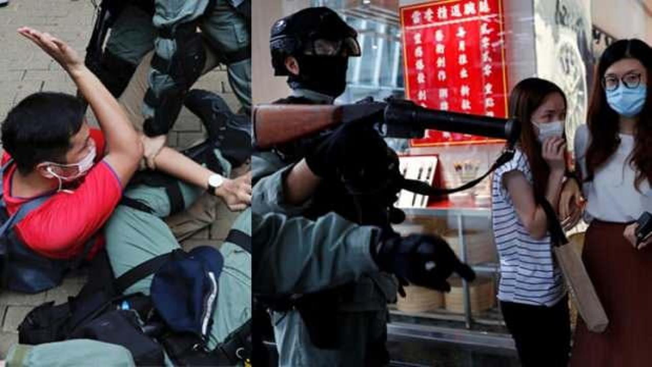 Çin açıkladı, ortalık savaş alanına döndü! Hong Kong yine karıştı