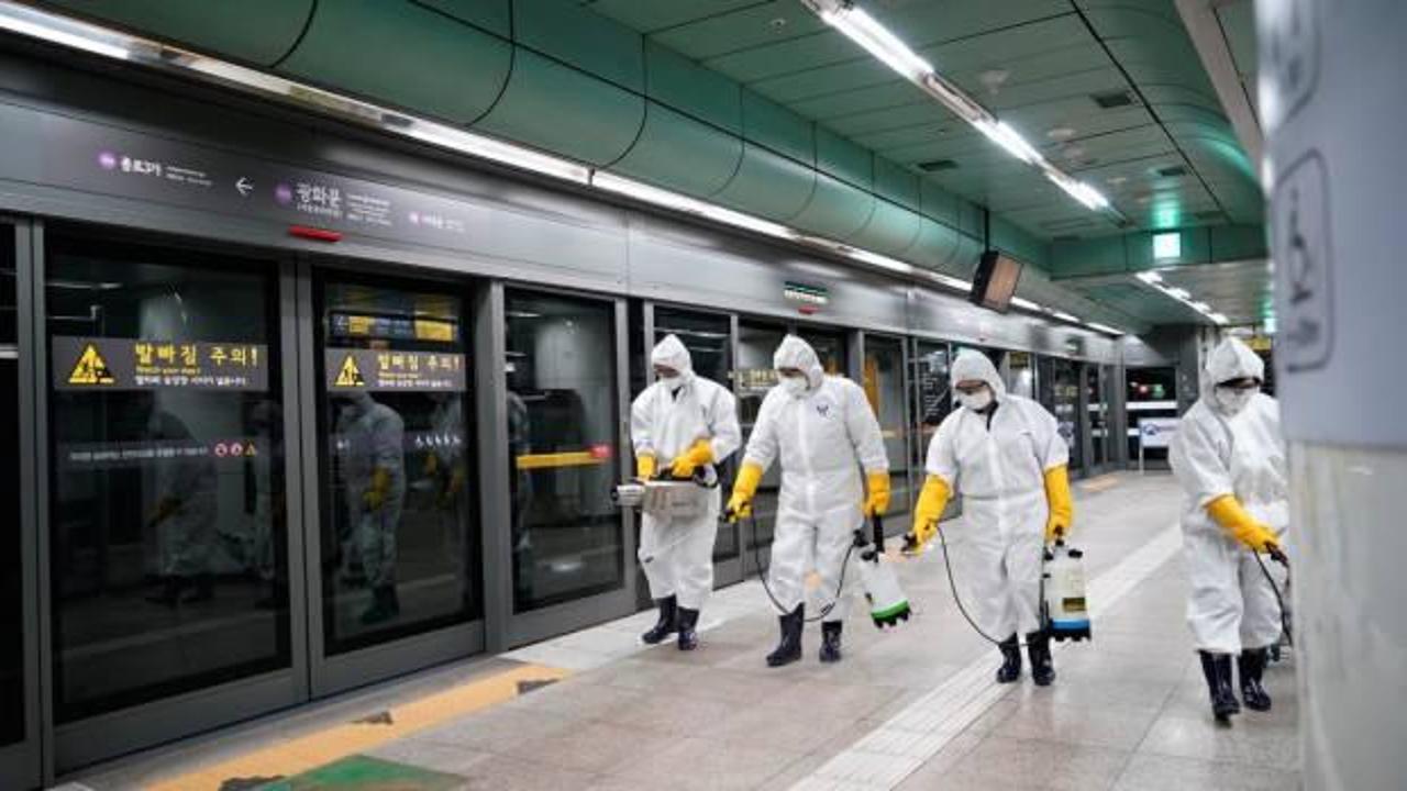 Güney Kore'de toplu taşımada maske takma zorunluluğu getirildi