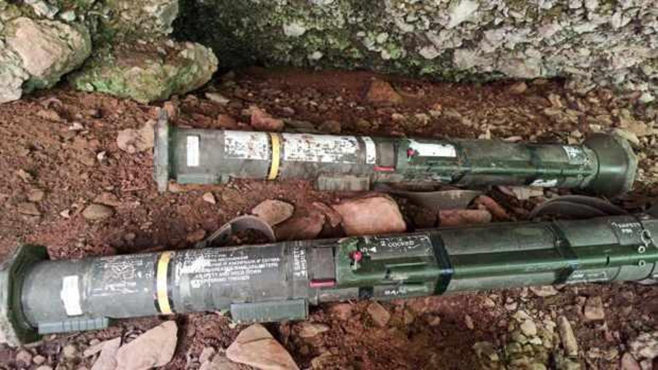 Hakkari'de terör örgütü PKK'ya darbe: TAS füzeleri imha edildi