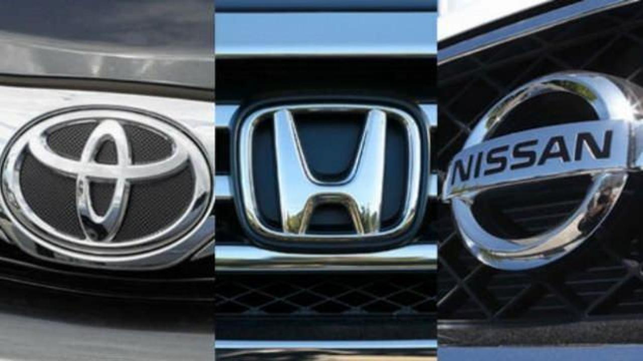Toyota, Honda ve Nissan'da üretim yüzde 60 düştü!