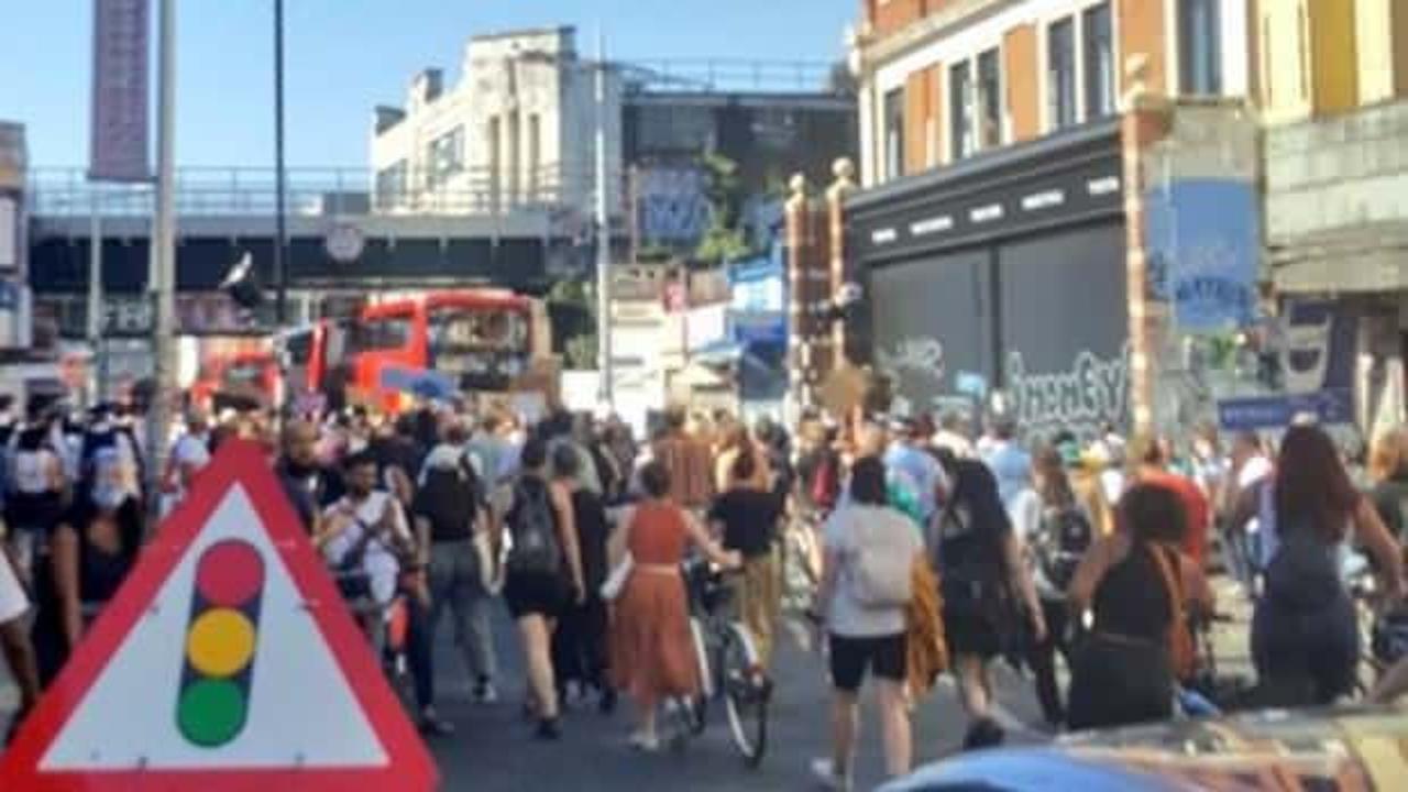 Londra'da ırkçılığa karşı protesto