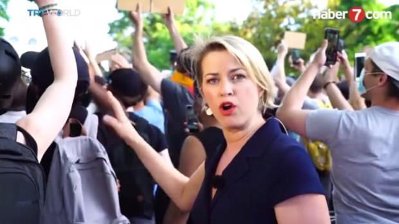 ABD'deki protestolarda TRT World ekibine iki aykırı saldırı