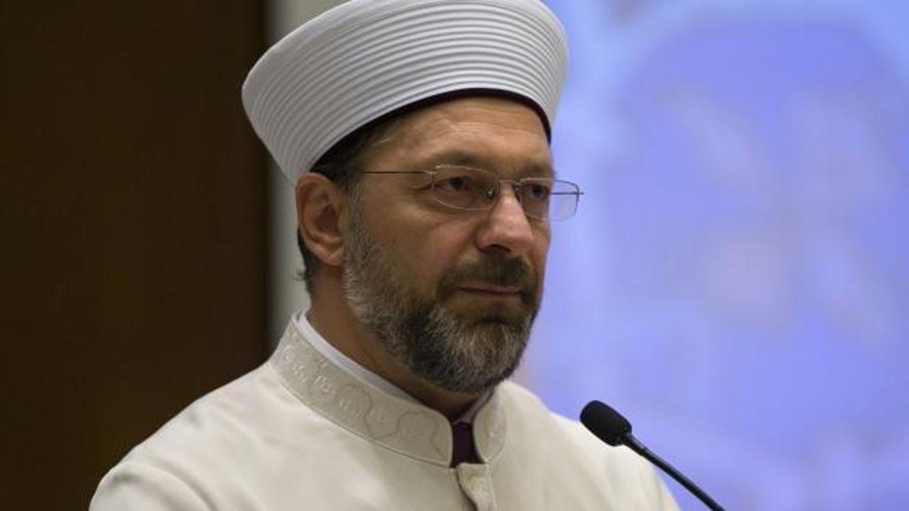 Diyanet İşleri Başkanı Erbaş'tan Rum Kesimi'nin provokasyonuna sert tepki