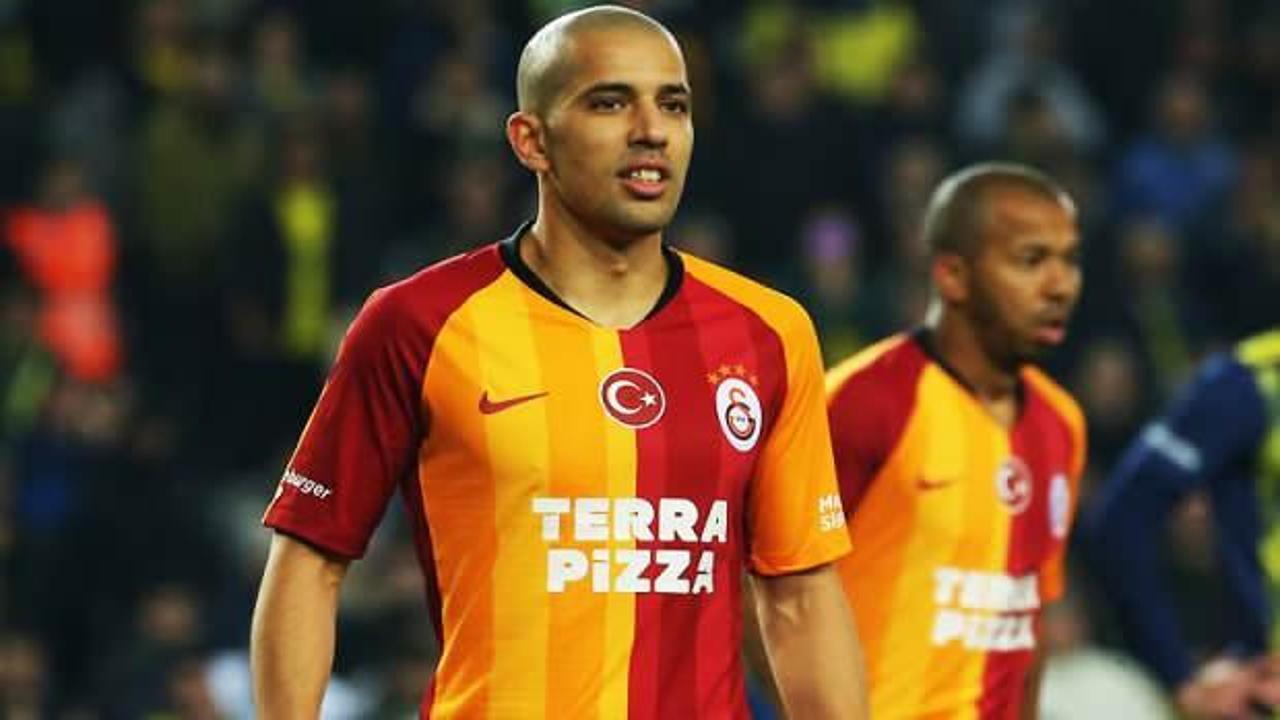 Galatasaray'da Feghouli takımla çalıştı
