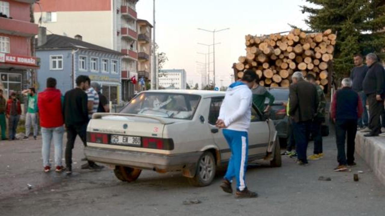 Kars'ta zincirleme trafik kazası
