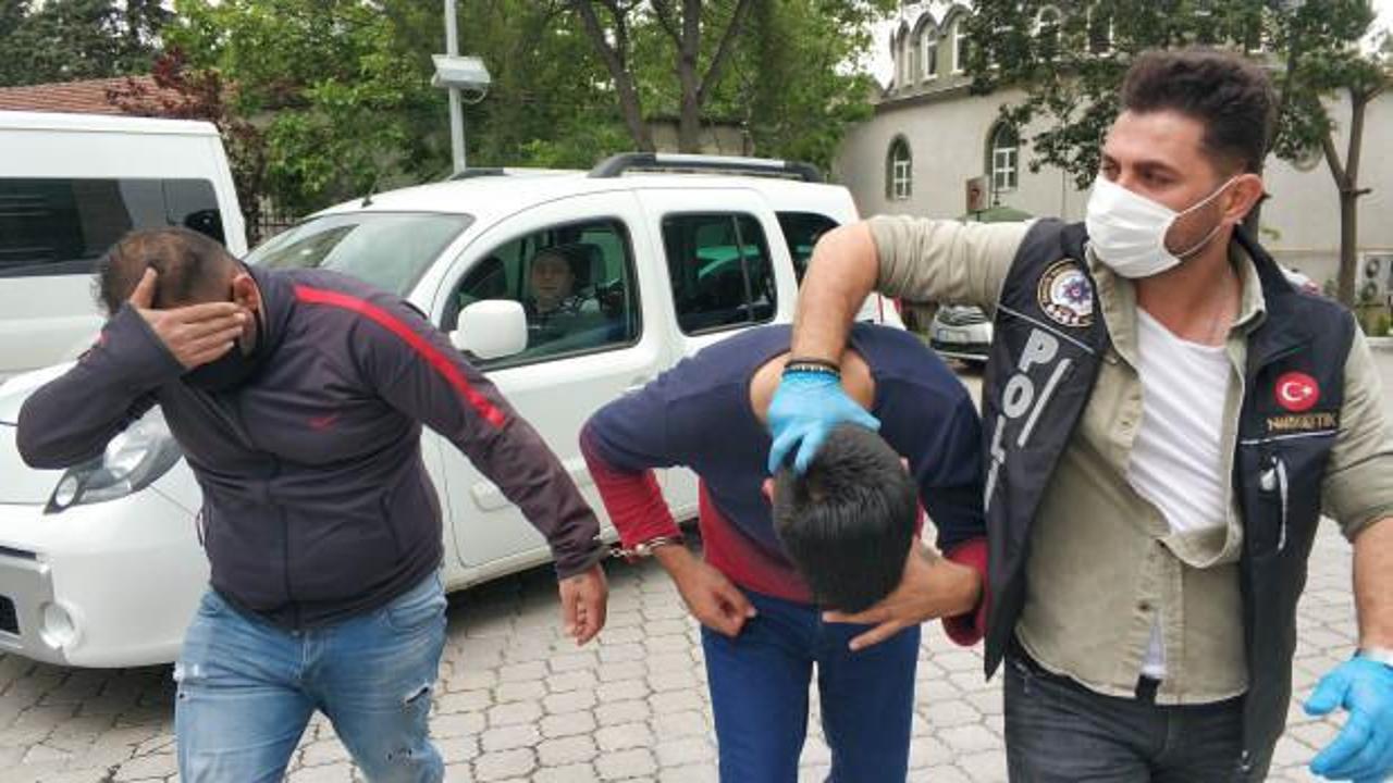 Samsun'da uyuşturucu operasyonu: 5 gözaltı
