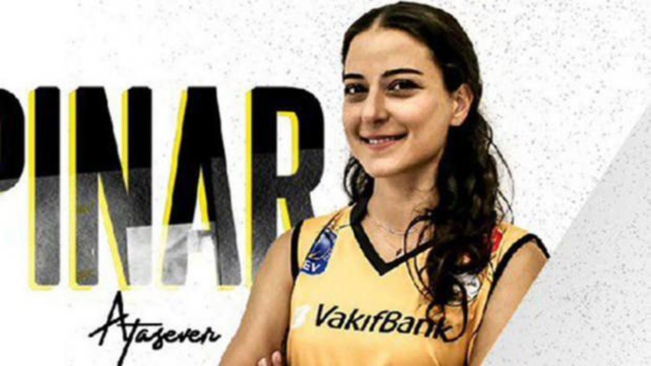 VakıfBank'tan Pınar Eren Atasever'e teşekkür