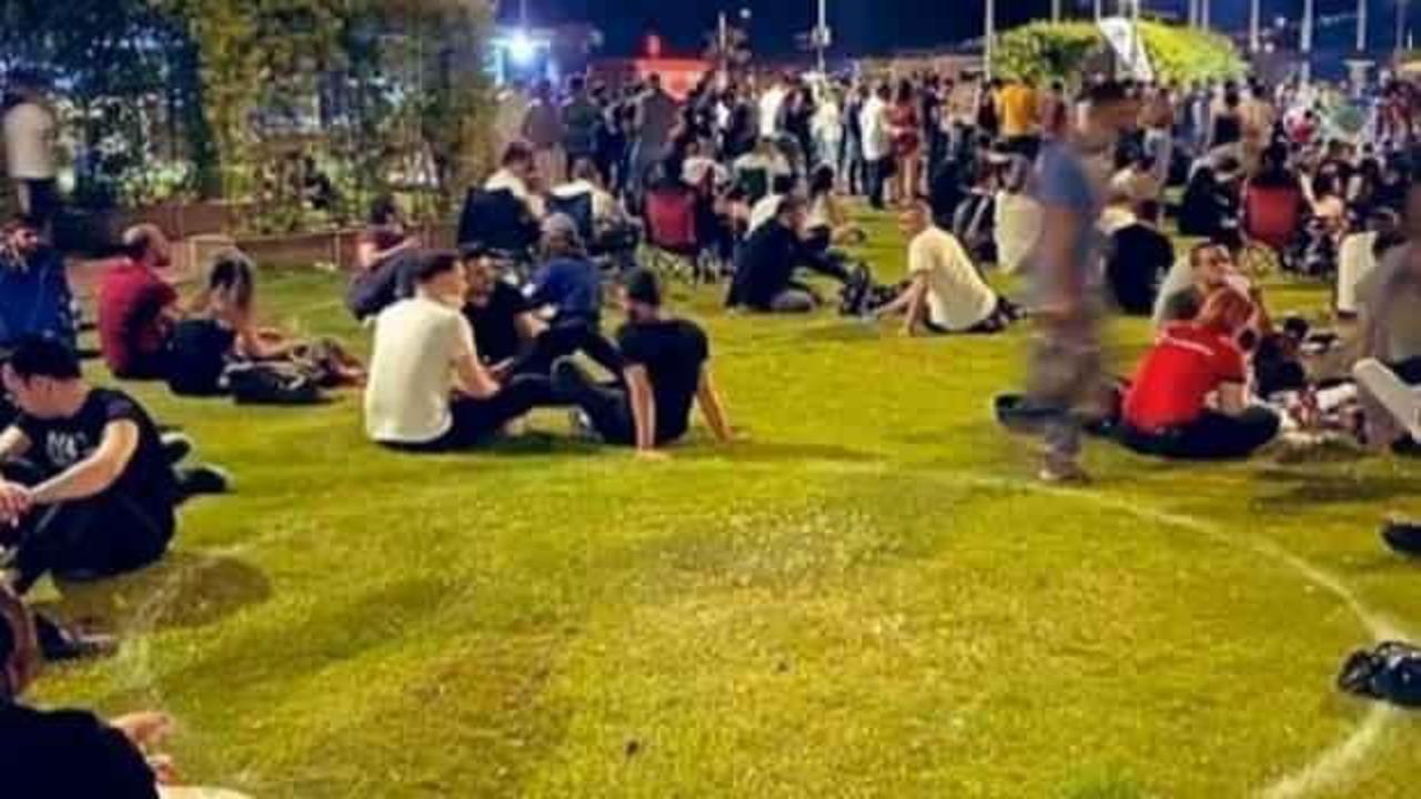İzmir'de sosyal mesafe kurallarına uymayanlara ceza