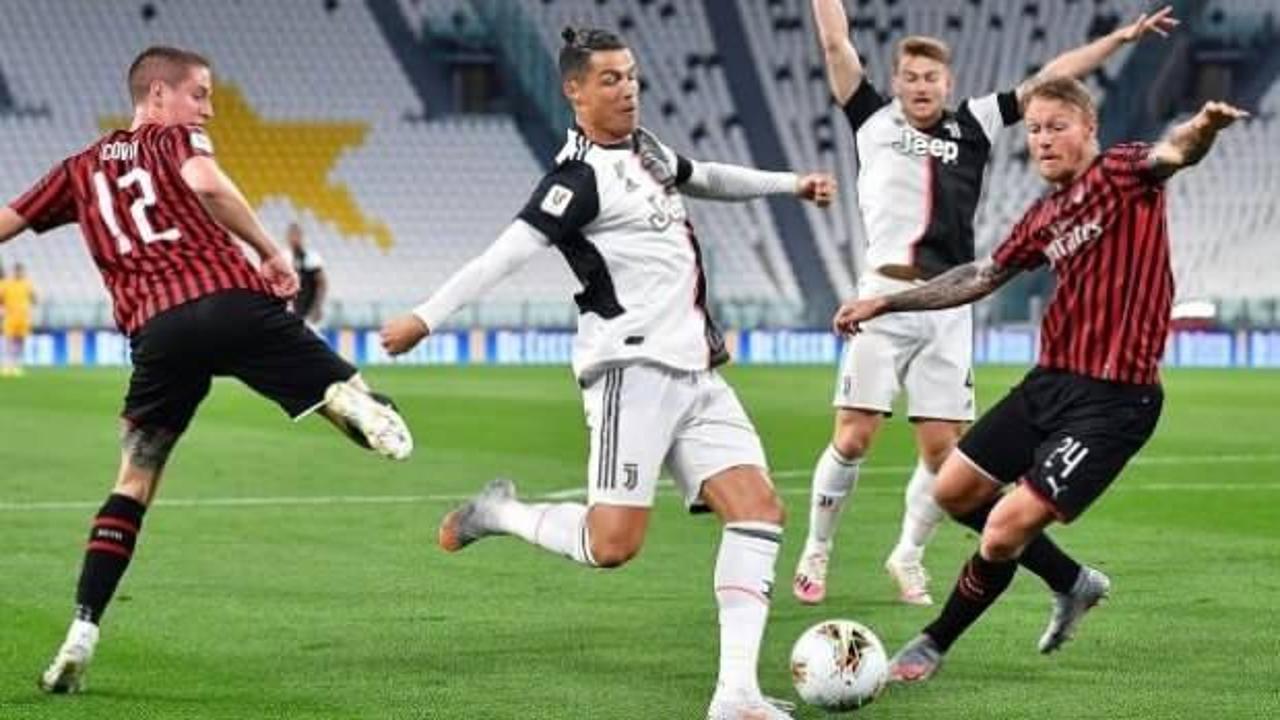 Ronaldo penaltı kaçırdı Juventus finale yükseldi
