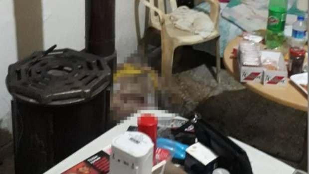 Belden aşağısı yanmış halde &ouml;l&uuml; bulundu!