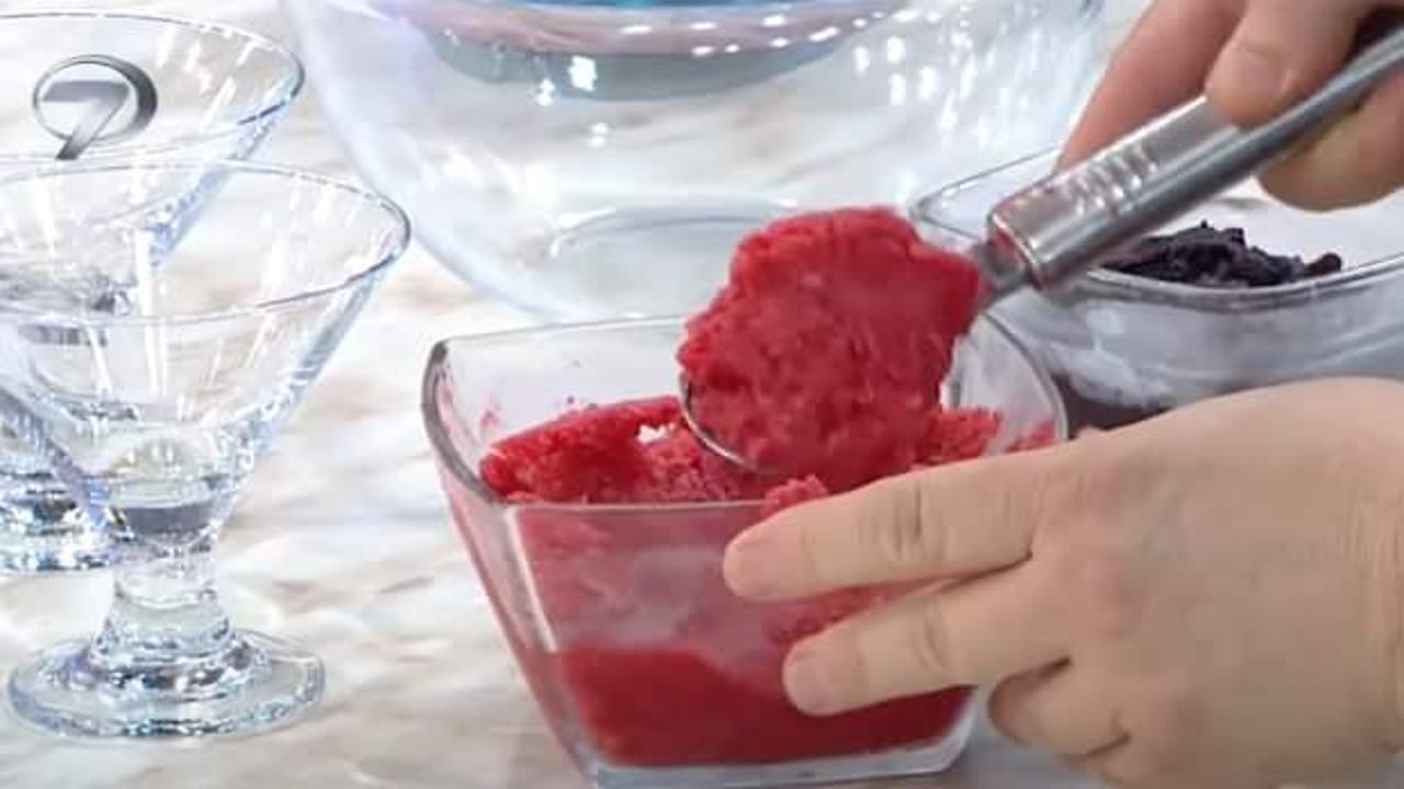 Meyveli dondurma nasıl yapılır? Sağlıklı ve katkısız dondurma tarifi (Videolu anlatım)