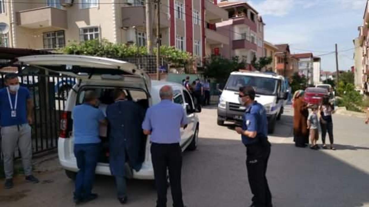 Gebze'de bir sokak koronavirüs karantinasına alındı