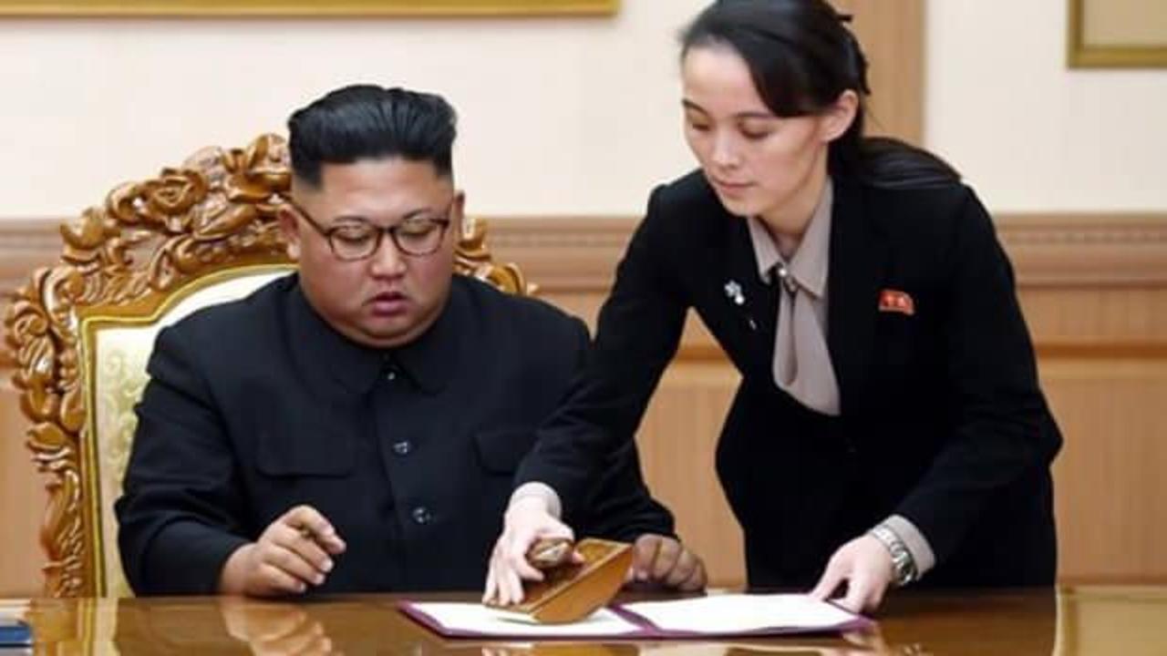 Kim'in kız kardeşi 'askeri harekat' ile tehdit etti