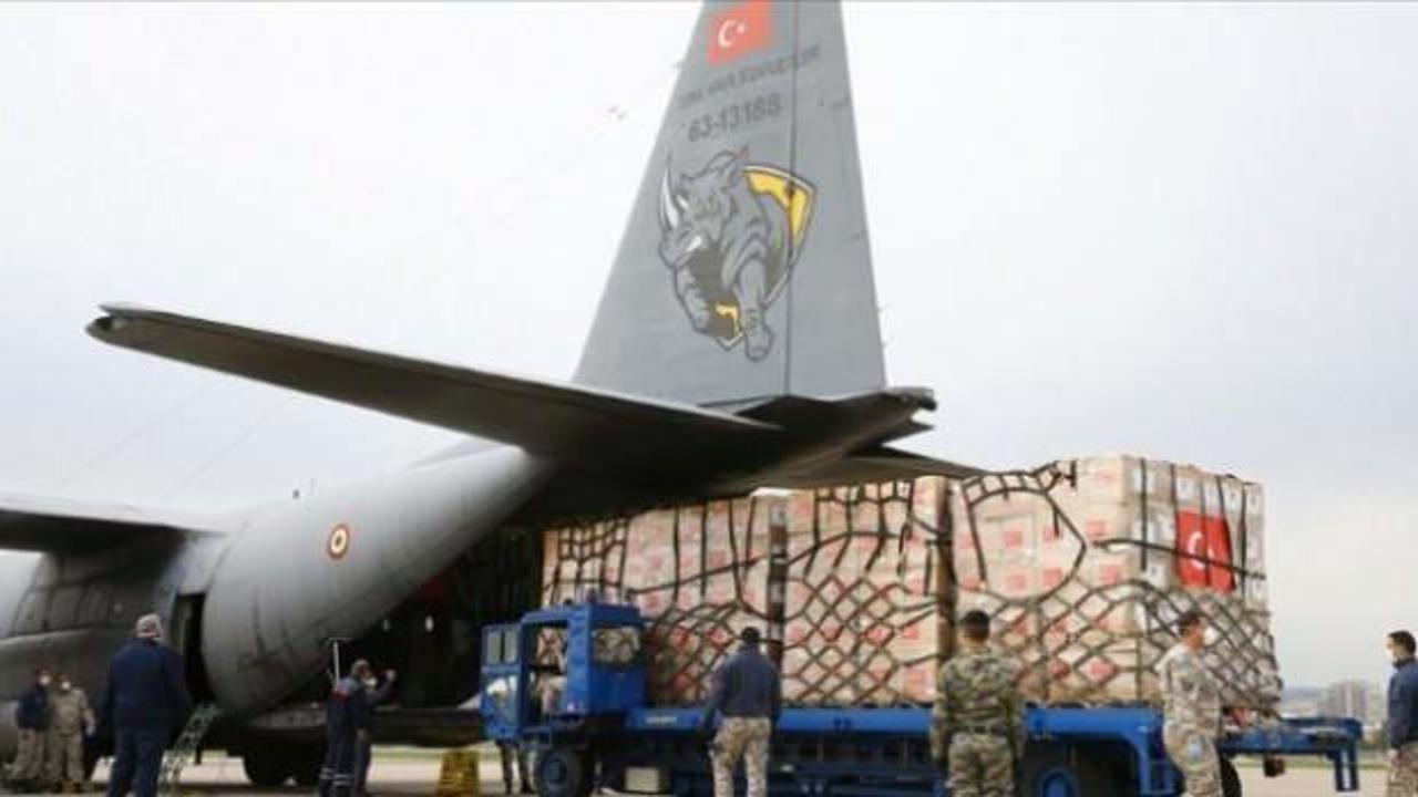Türkiye yardım isteyen 125 ülkenin talebini karşıladı