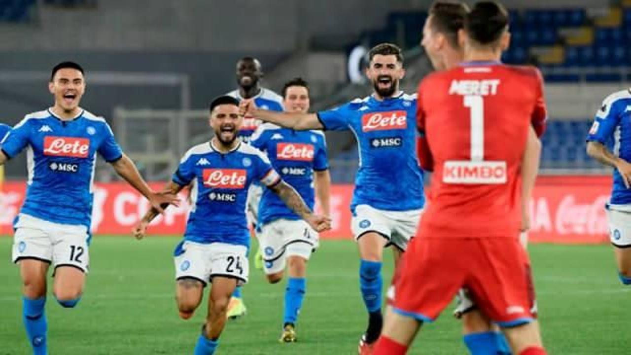 İtalya Kupası 6. kez Napoli'nin!