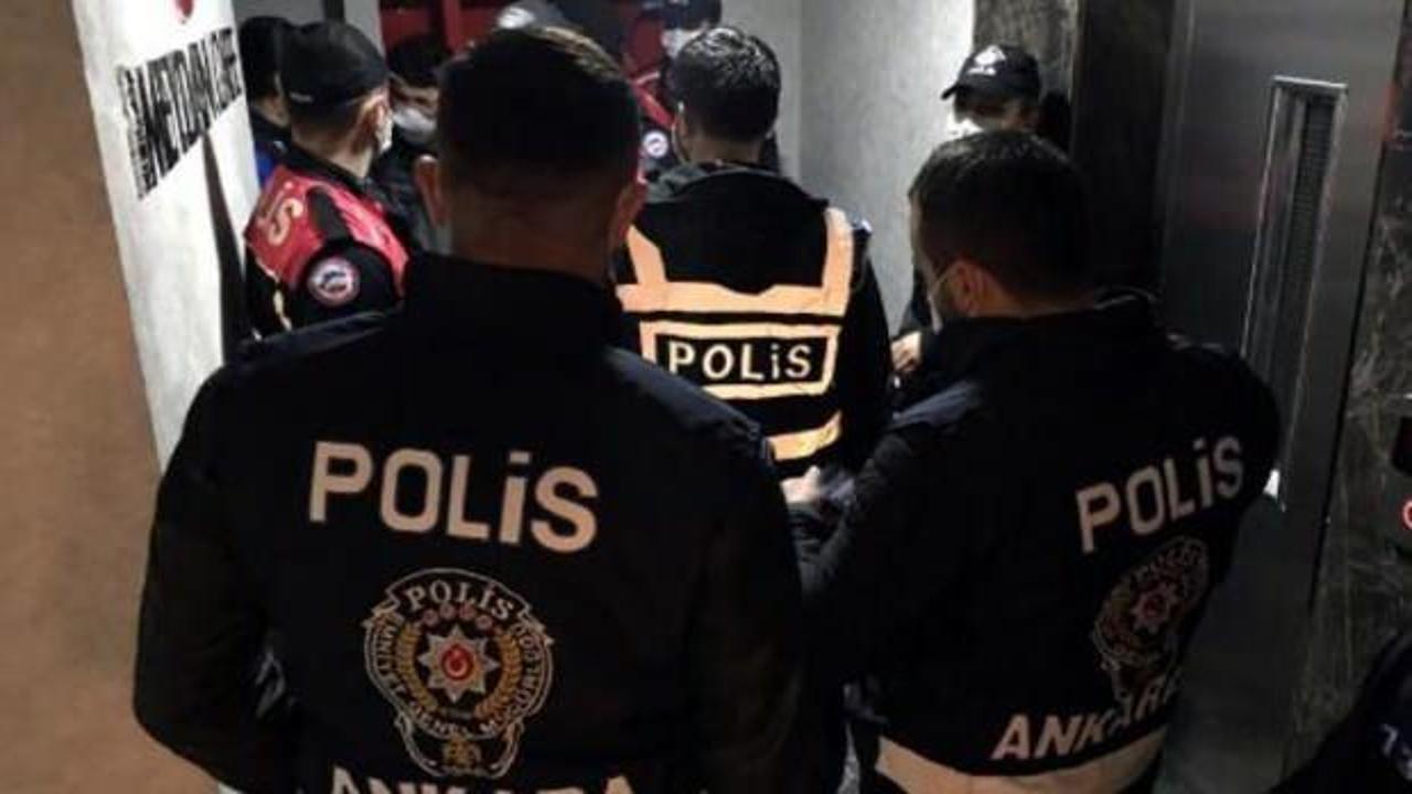 Ankara'da 1500 polisle 'koronavirüs' denetimi