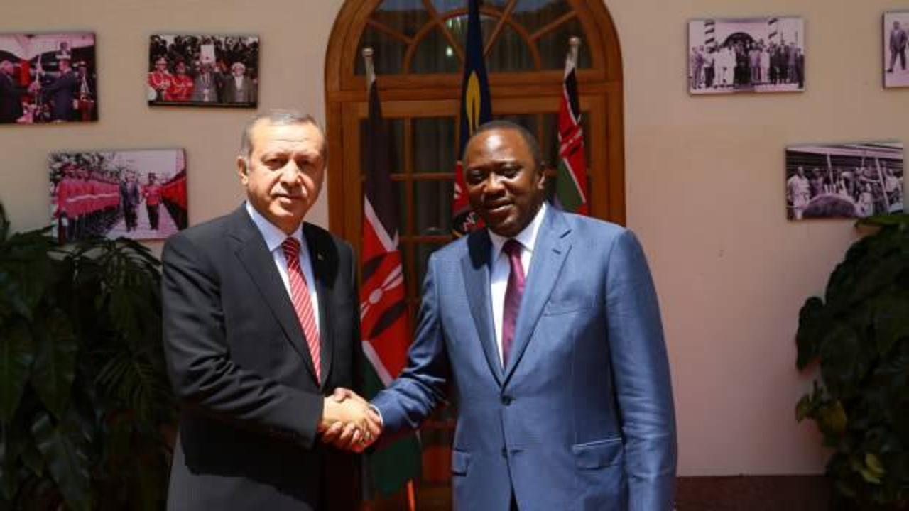 Başkan Erdoğan, Kenya Cumhurbaşkanı Kenyatta ile telefonda görüştü