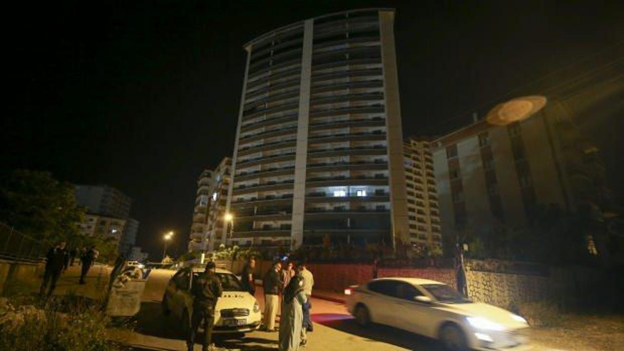 Başkentte zemininde çatlak oluşan 18 katlı bina boşaltıldı