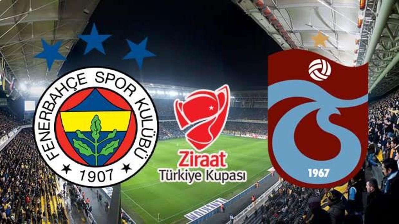 Fenerbahçe Trabzonspor maçı ne zaman, saat kaçta, hangi kanaldan yayınlanacak?