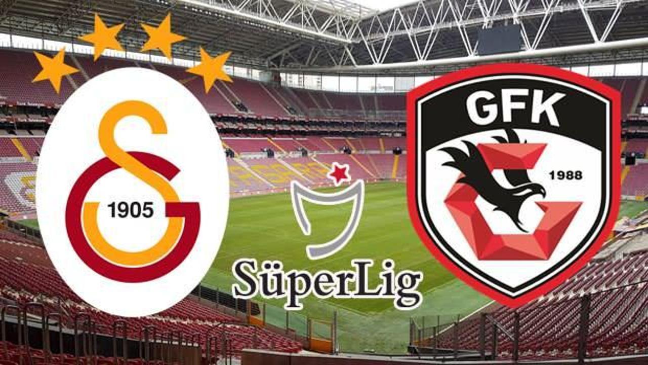 Galatasaray Gaziantep maçı ne zaman, saat kaçta, hangi kanalda? Muhtemel 11'ler belli oldu!