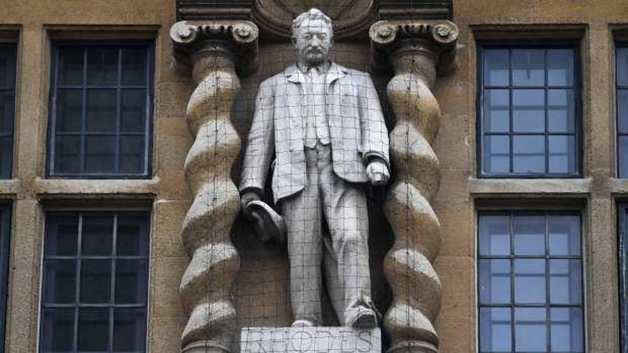 Oxford Oriel Koleji, Cecil Rhodes'un heykelinin kaldırılması için herekete geçti