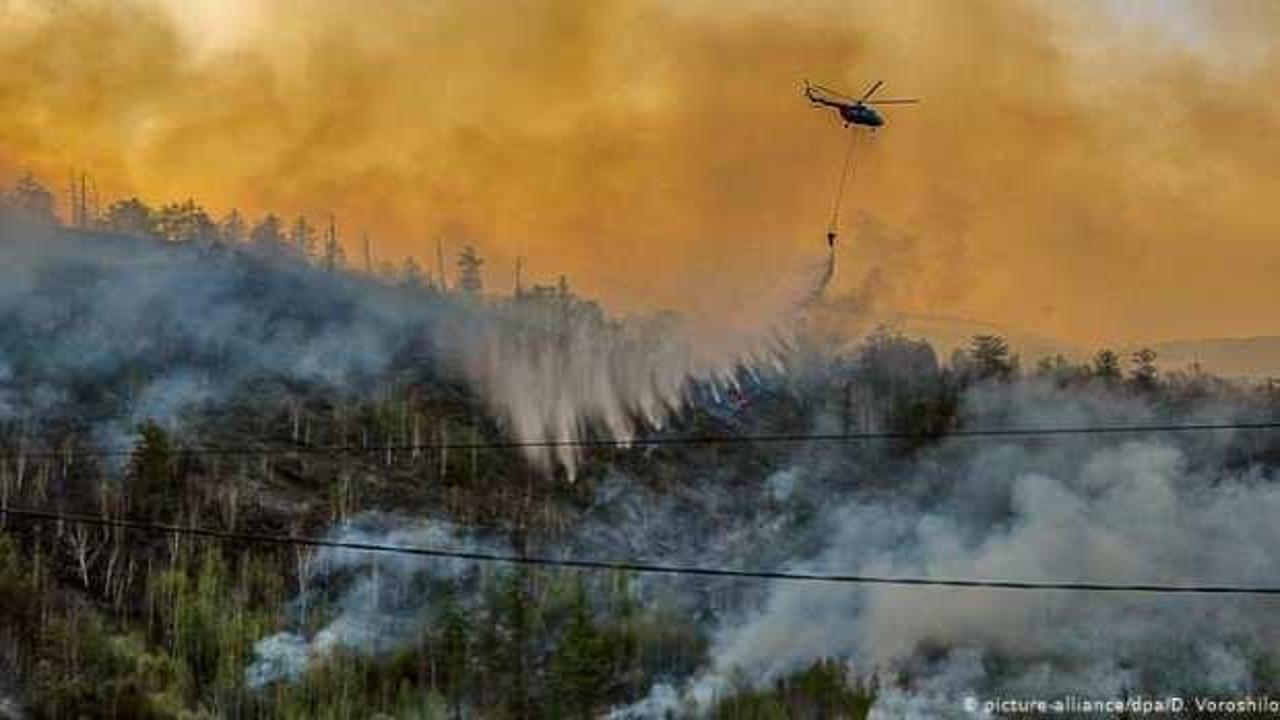 Rusya'da 6 binden fazla orman yangını