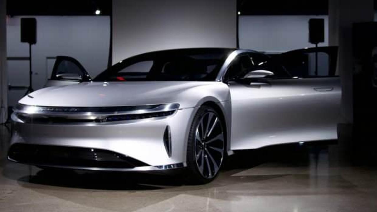 Lucid Motors'un, Tesla'ya rakip modeli Eylül'de geliyor