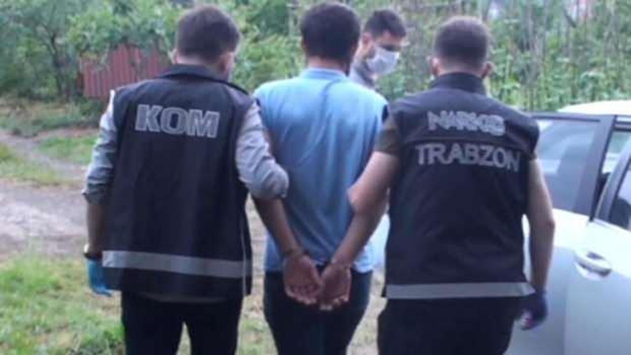 Trabzon'da uyuşturucu operasyonu: 15 gözaltı