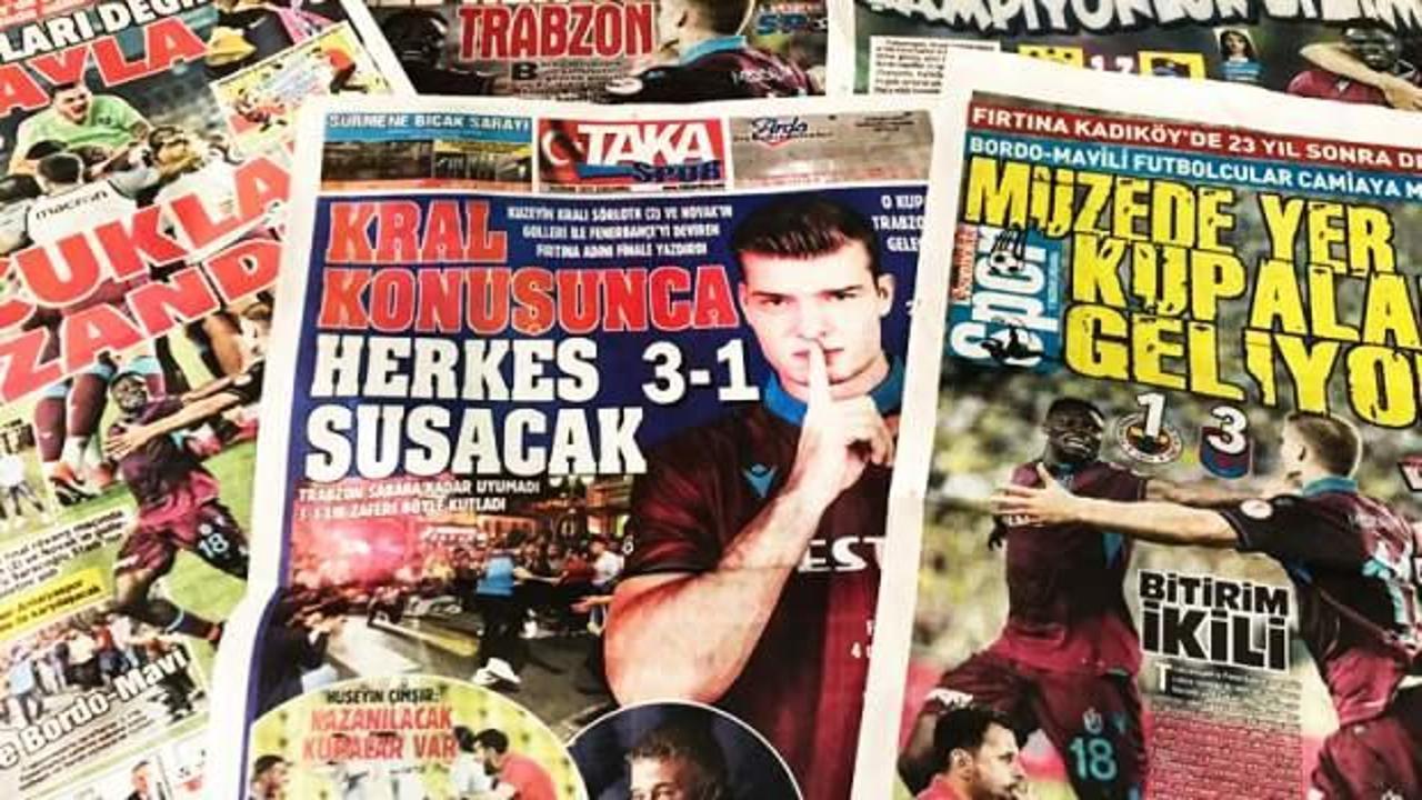Trabzon basınından Fenerbahçelileri kızdıran manşet!