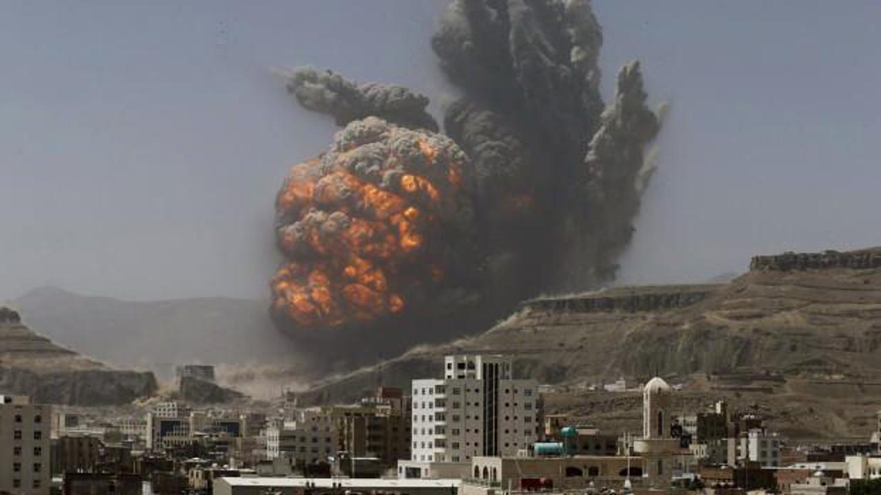 Yemen'de koalisyon güçleri, Sana'ya hava saldırısı başlattı