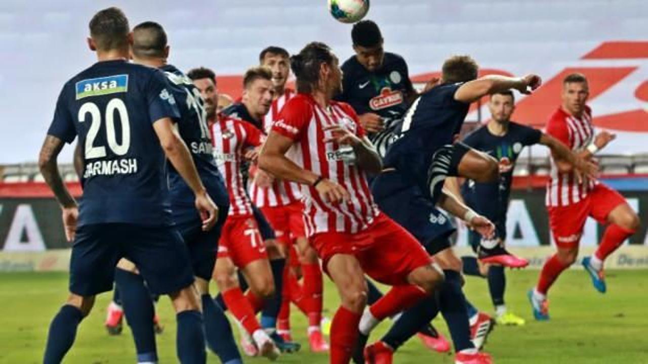Antalyaspor Rize'yi yıktı seriye bağladı