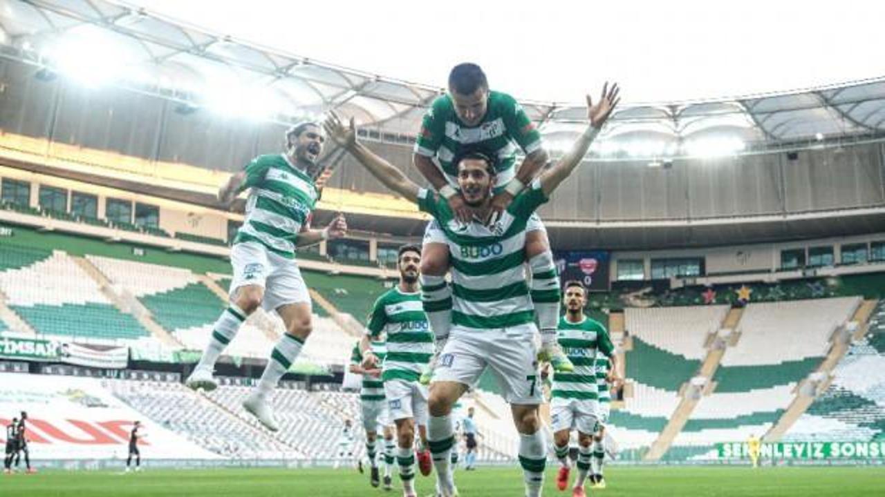 Bursaspor'dan kritik 3 puan