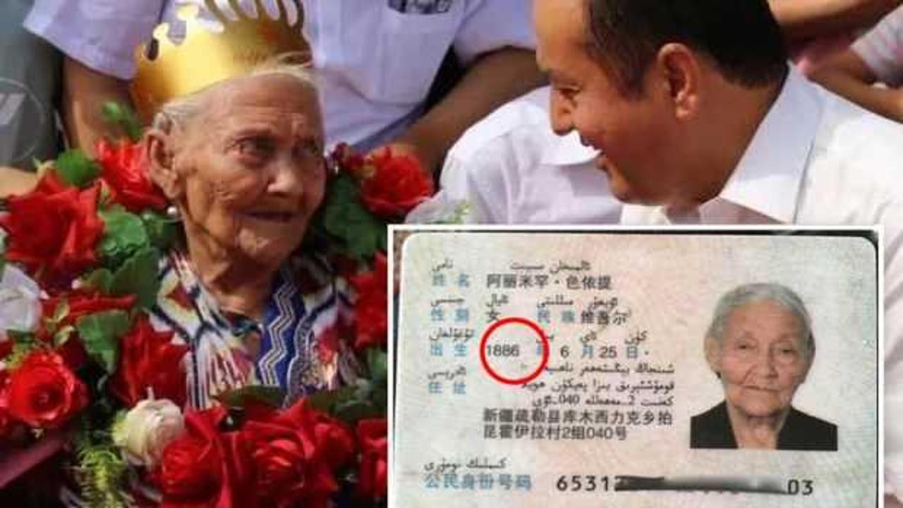 Dünyanın en yaşlı insanından bile 17 yaş büyük! Çinli kadın 134 oldu