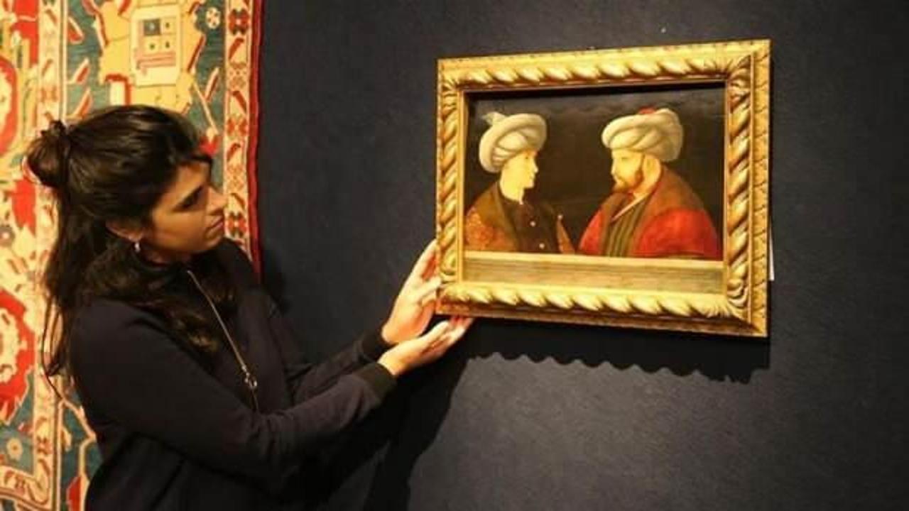 Fatih Sultan Mehmet'in portresi 6.5 milyon TL'ye satıldı!