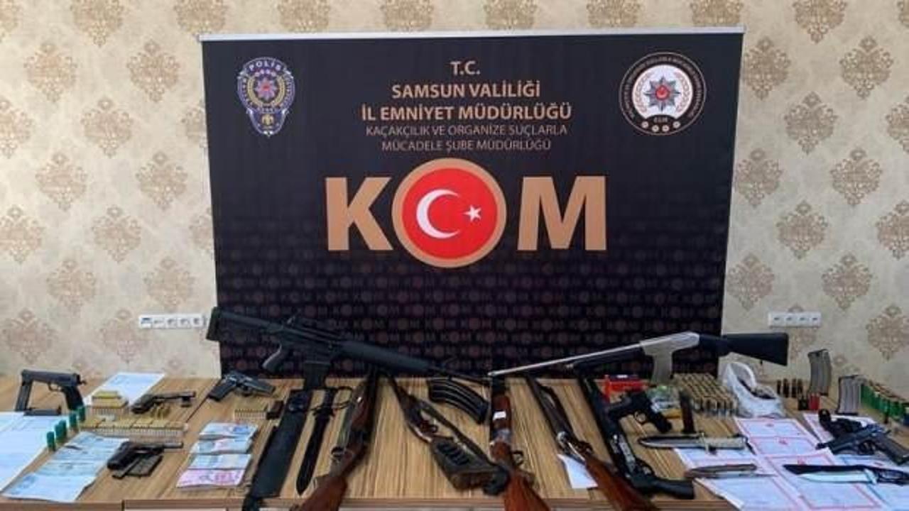 Samsun’da tefeci operasyonu: 17 gözaltı