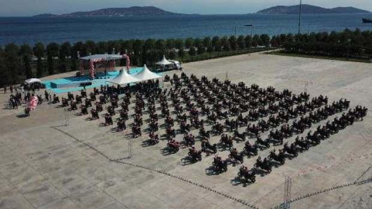Yunus ekiplerine 150 yeni motosiklet