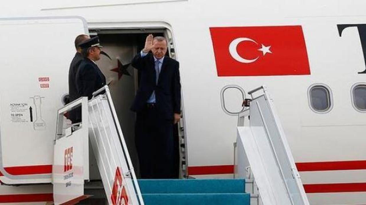 Pandemi sonrası Erdoğan'dan ilk yurt dışı ziyareti