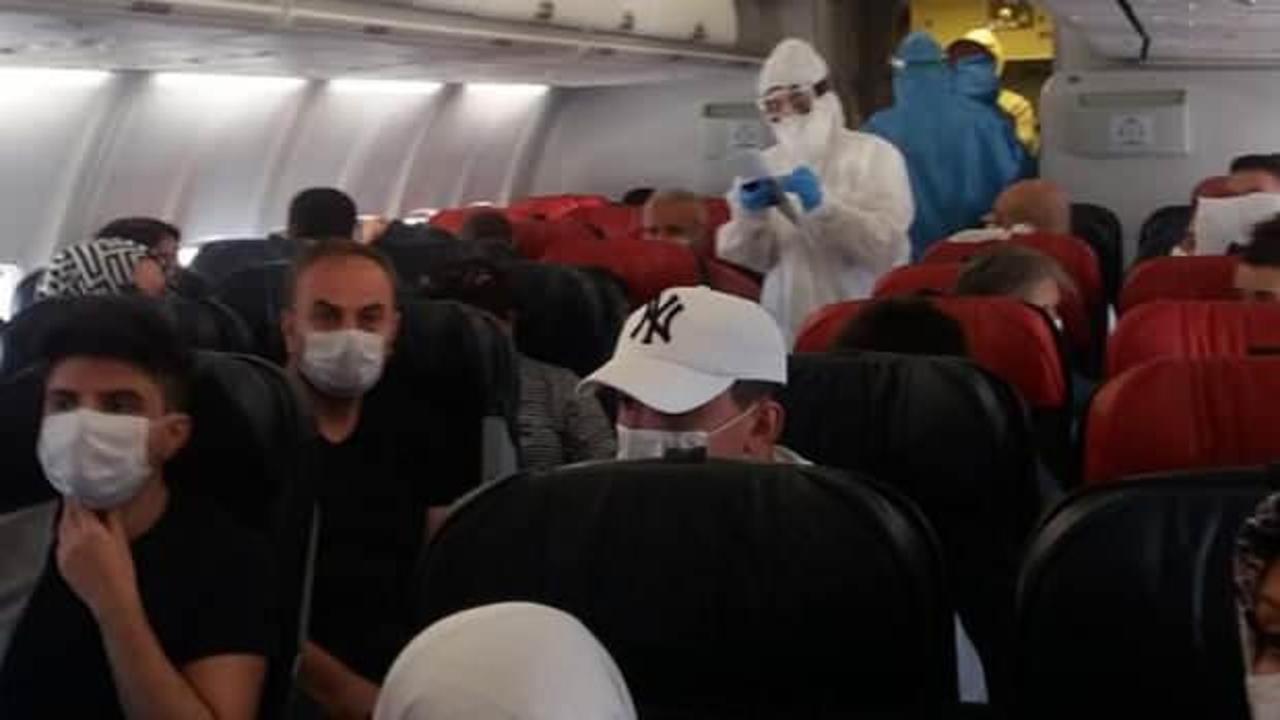 Diyarbakır-Ankara uçağında koronavirüs paniği