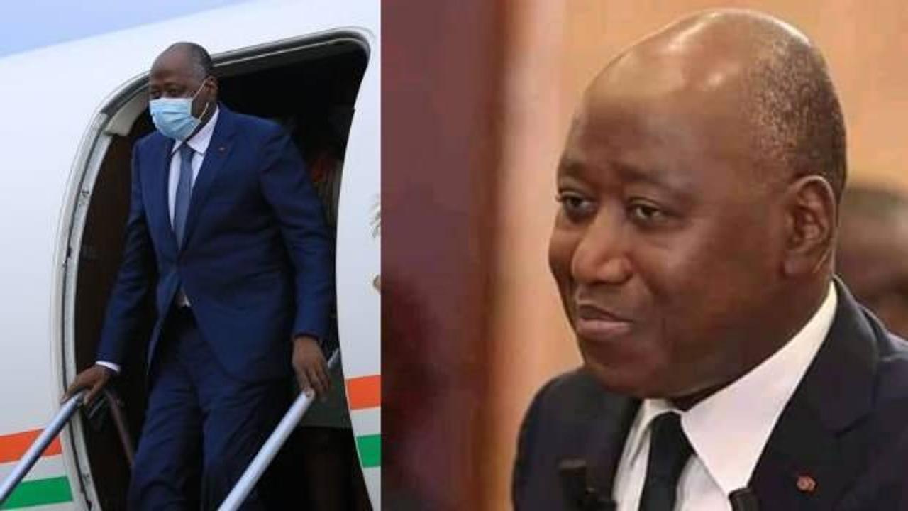 Fildişi Sahili Başbakanı iki ay sonra ülkesine döndü