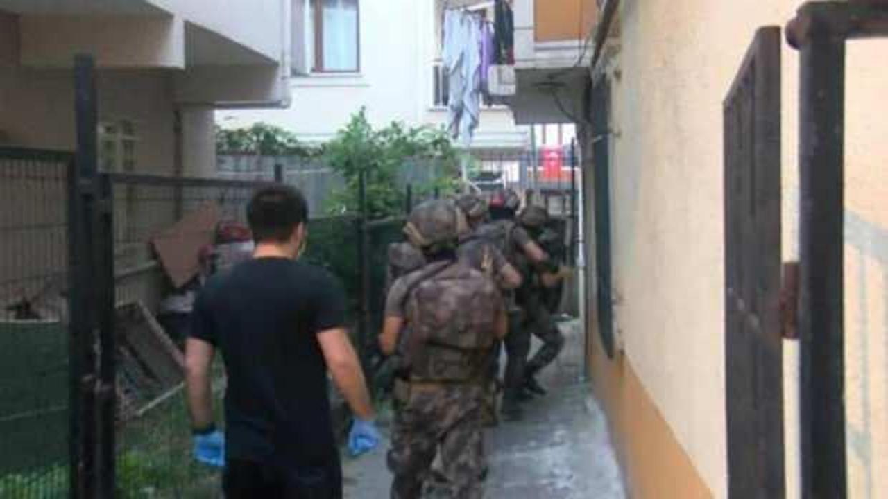 İstanbul'da  dev operason: Çok sayıda şüpheli gözaltında