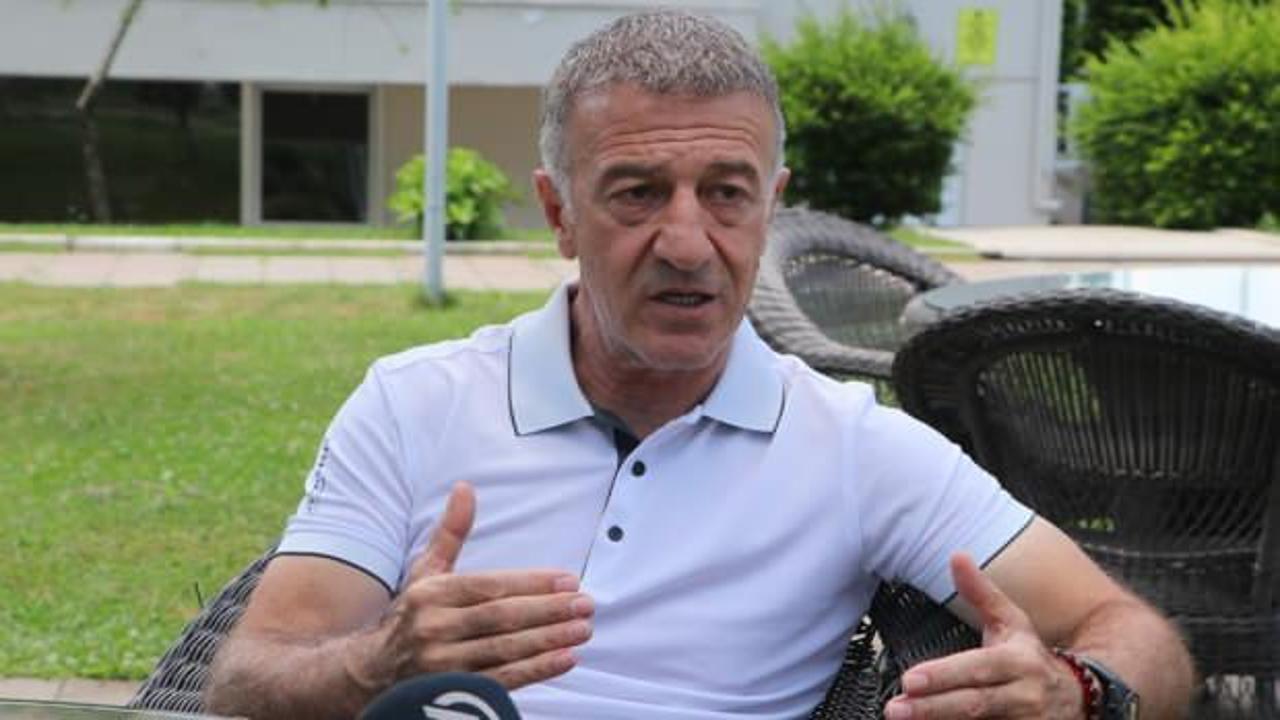 Ahmet Ağaoğlu: "Onayımız olmadan transfer olmaz"