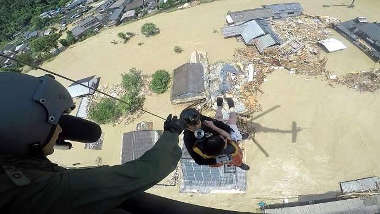 Japonya'daki sel felaketi: Ölü sayısı 52'ye yükseldi